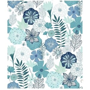 Roommates Perennial Blooms Peel And Stick Wallpaper